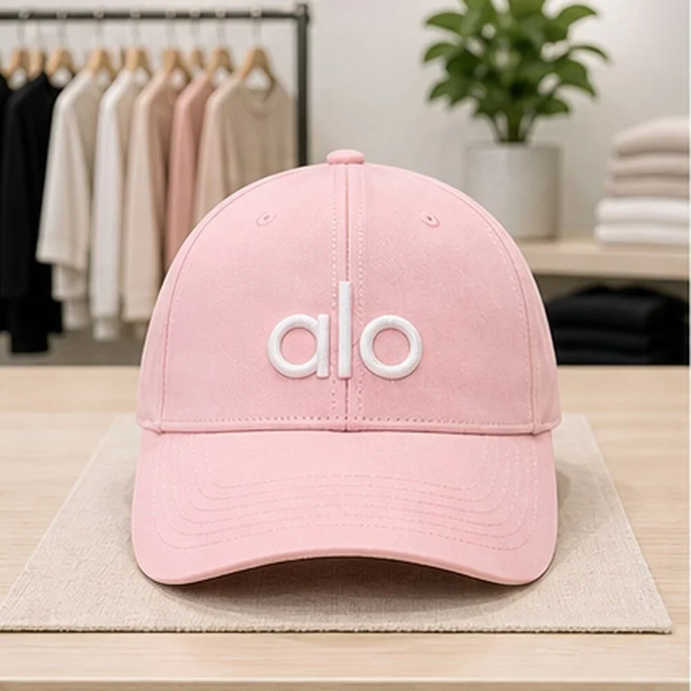 ALO Yoga Pink Everyday Baseball Cap Hat NWT